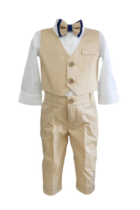 Costum botez Little Player bleu-bleumarin