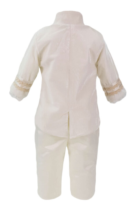 Costum botez Micul Marchiz culoare alba
