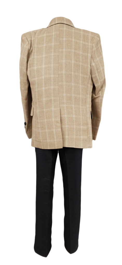 Costum elegant-casual Mircea, culoare crem