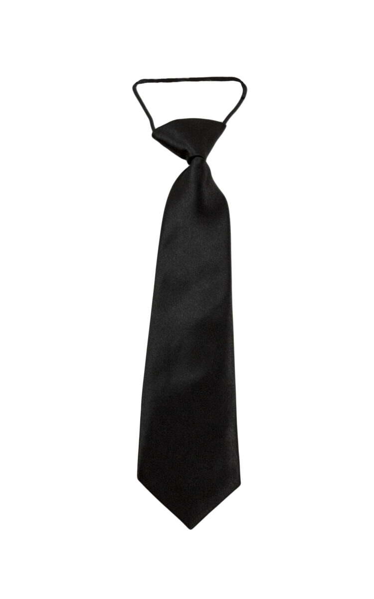 Cravata neagra pentru copii