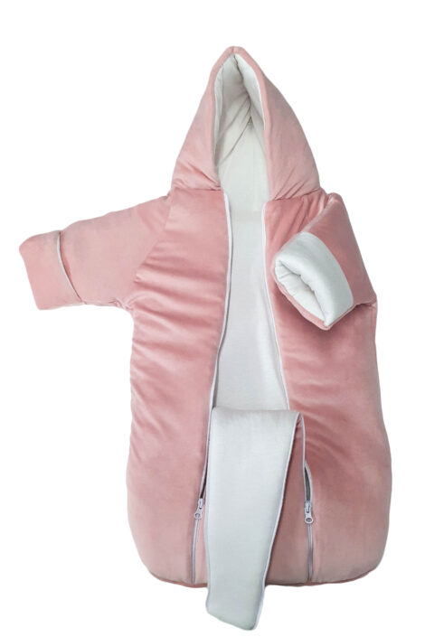 Port-bebe model Trendy culoare roz, 0-3 luni