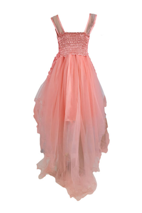 Rochie eleganta, model Flori, culoare roz