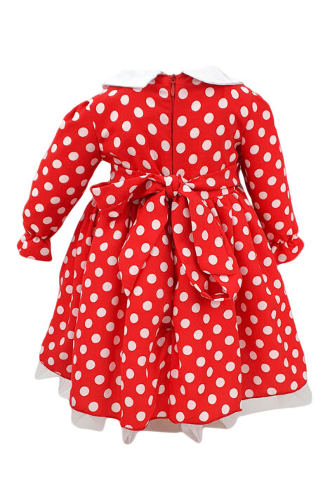 Rochie botez 2 piese rosii