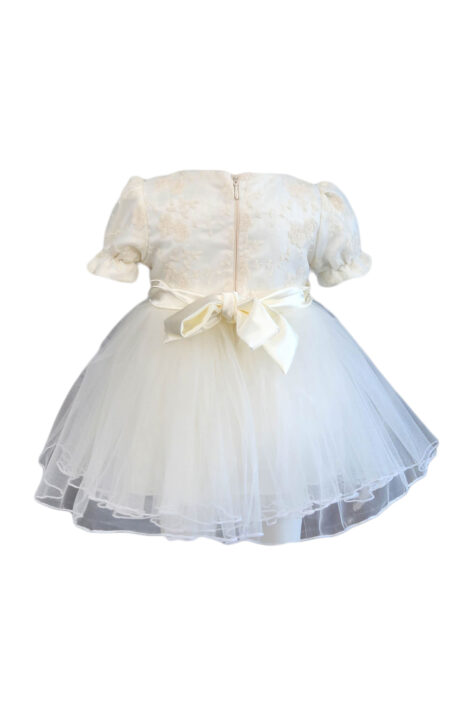 Rochie botez Marquerite, culoare alba