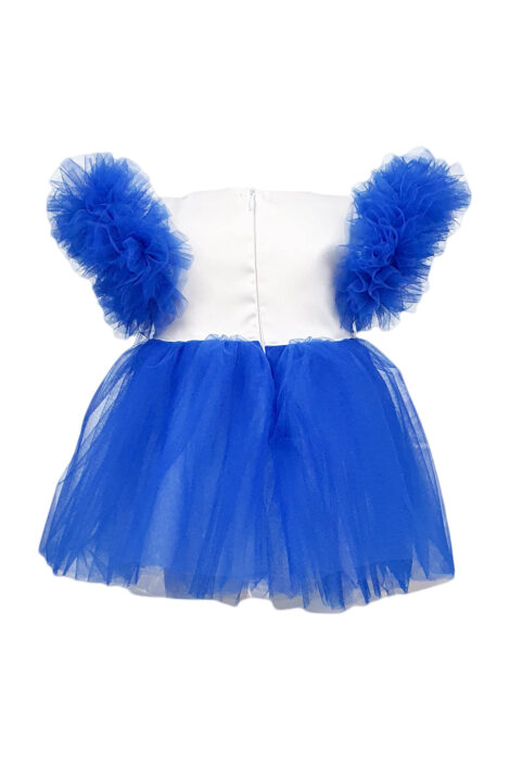 Rochie botez Bulgarasi albastri