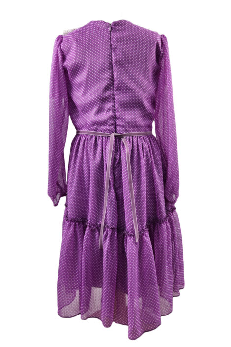Rochie fetite casual-elganta, model Nasty, culoare mov