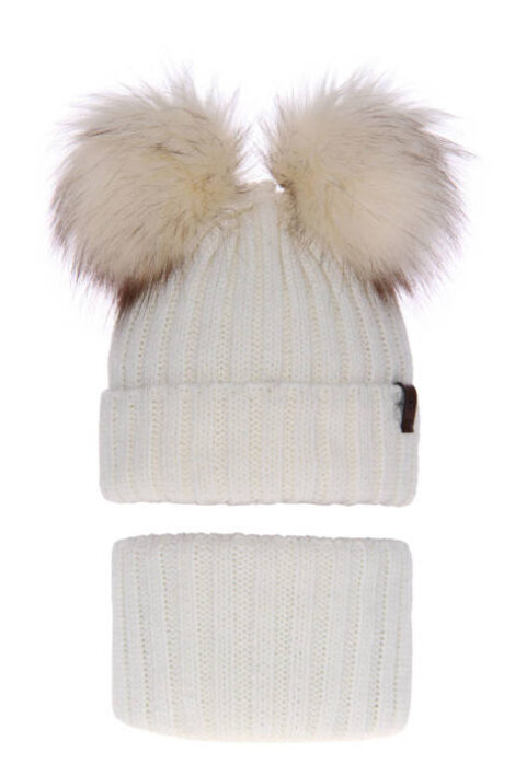 set-iarna-fetite-caciula-fular