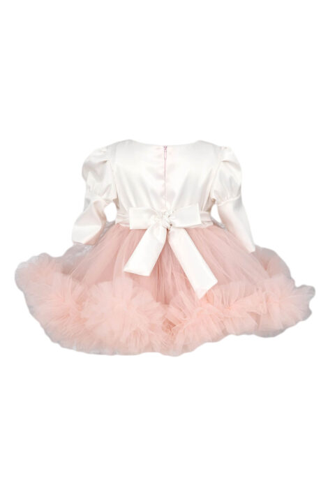 Rochita botez, model Oana, culoare roz