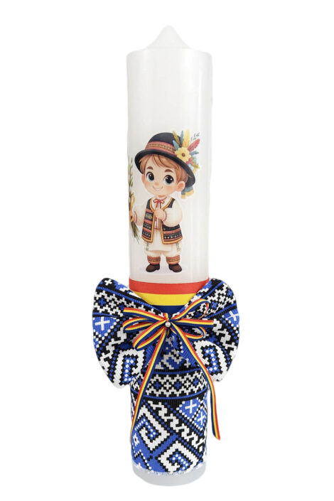 lumanare-botez-traditionala