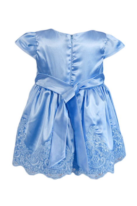 Rochita botez eleganta fetite, model Rochelle Dreamy, culoare bleu