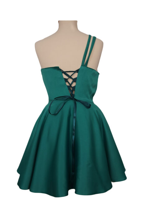 Rochita ocazie corset pentru fetite, model Iris, culoare verde