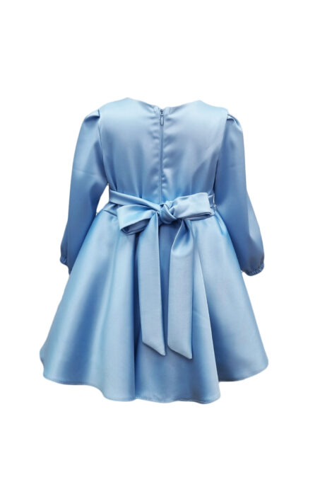 Rochita botez, model Bia, culoare bleu