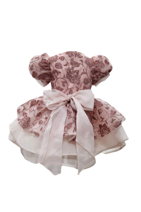 Rochita ocazie fetite, model HTRF 116, culoare roz